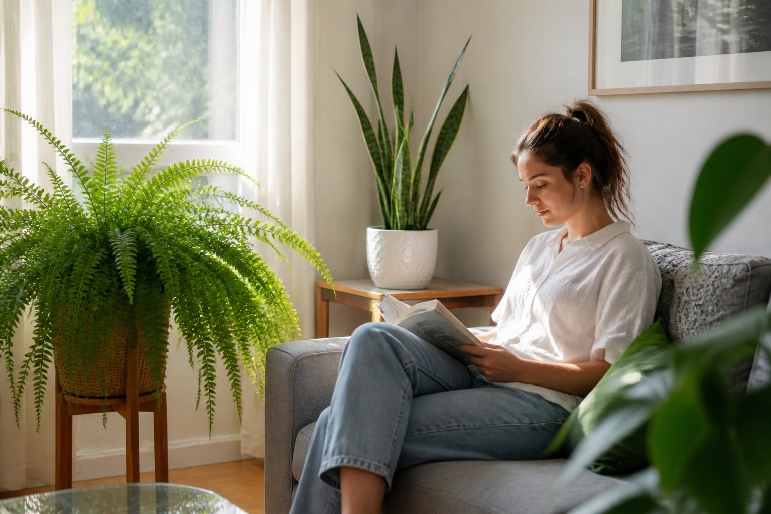 Luchtzuiverende planten: welke zet je in de woonkamer of slaapkamer?
