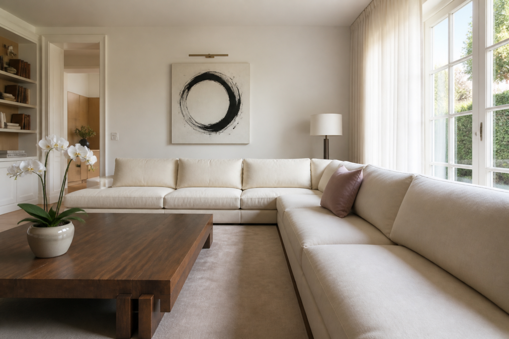 Luxe salon: een elegante uitstraling krijgen zonder opzichtig te zijn