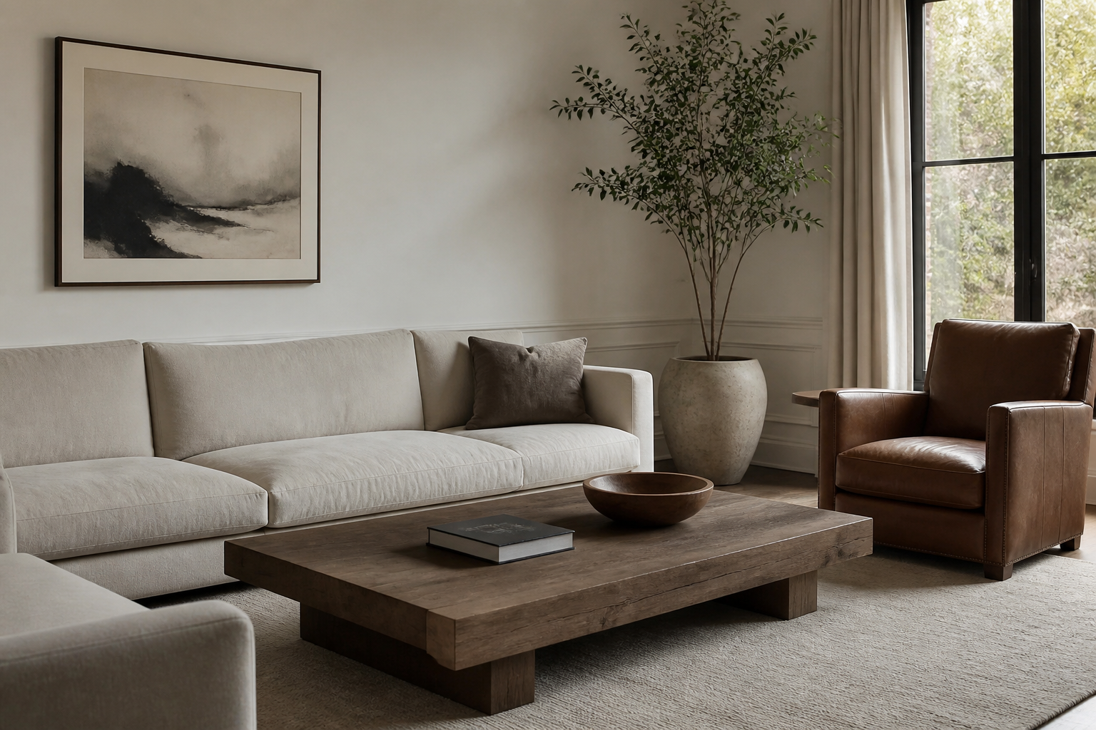 Luxe salon: een elegante uitstraling krijgen zonder opzichtig te zijn