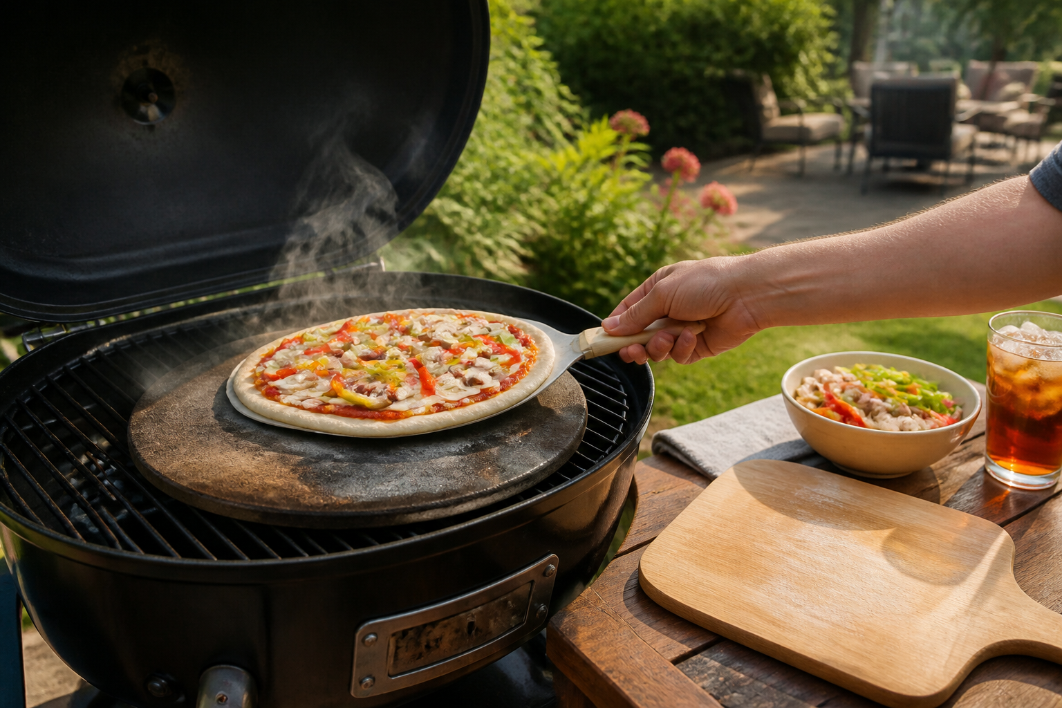 Pizzaoven Action: het accessoire dat zomerse maaltijden in de tuin transformeert