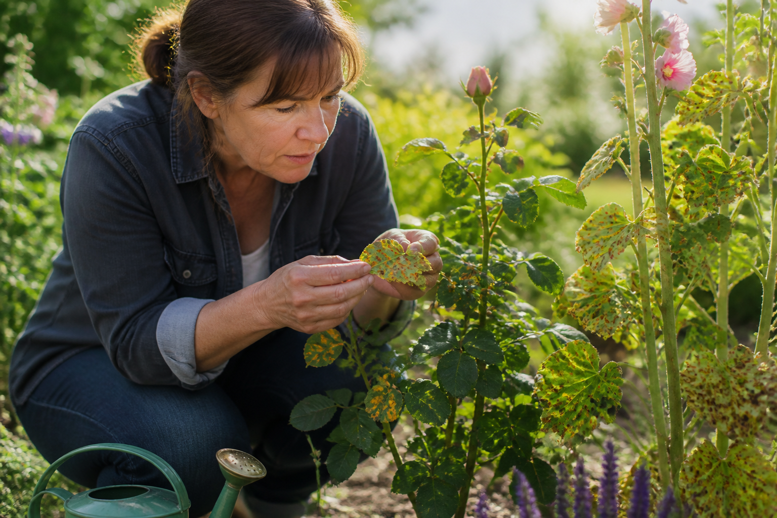 Roest bij planten: symptomen, aangetaste planten en effectieve behandelingen