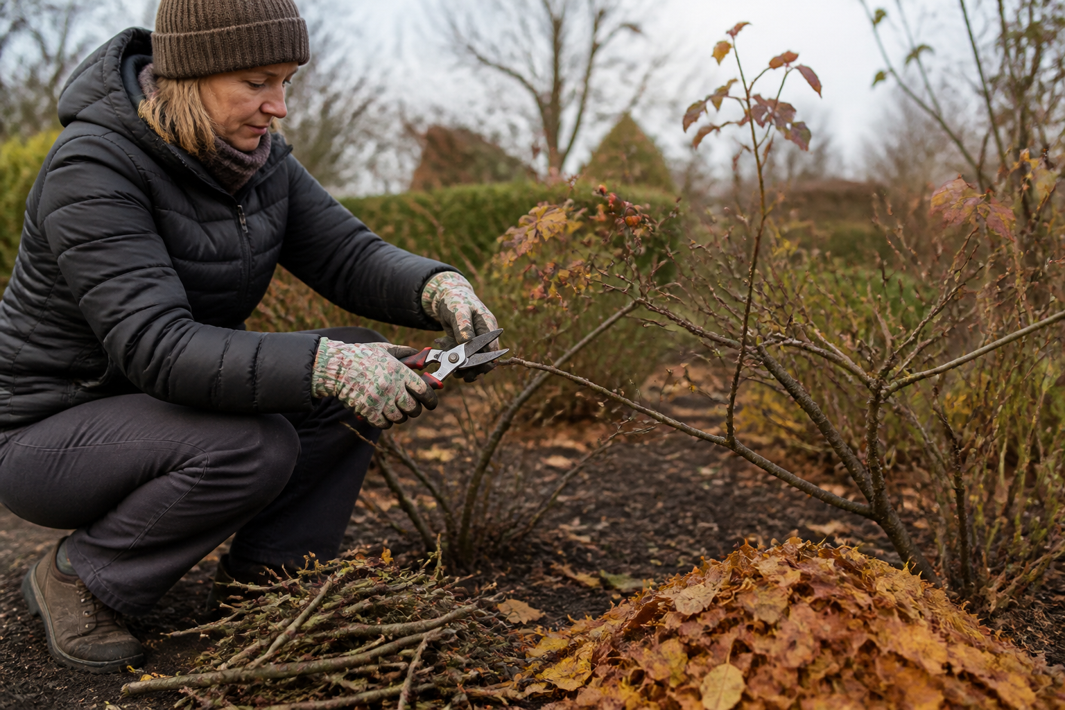 Rozenstruiken snoeien in de herfst: wat je wel en niet moet doen