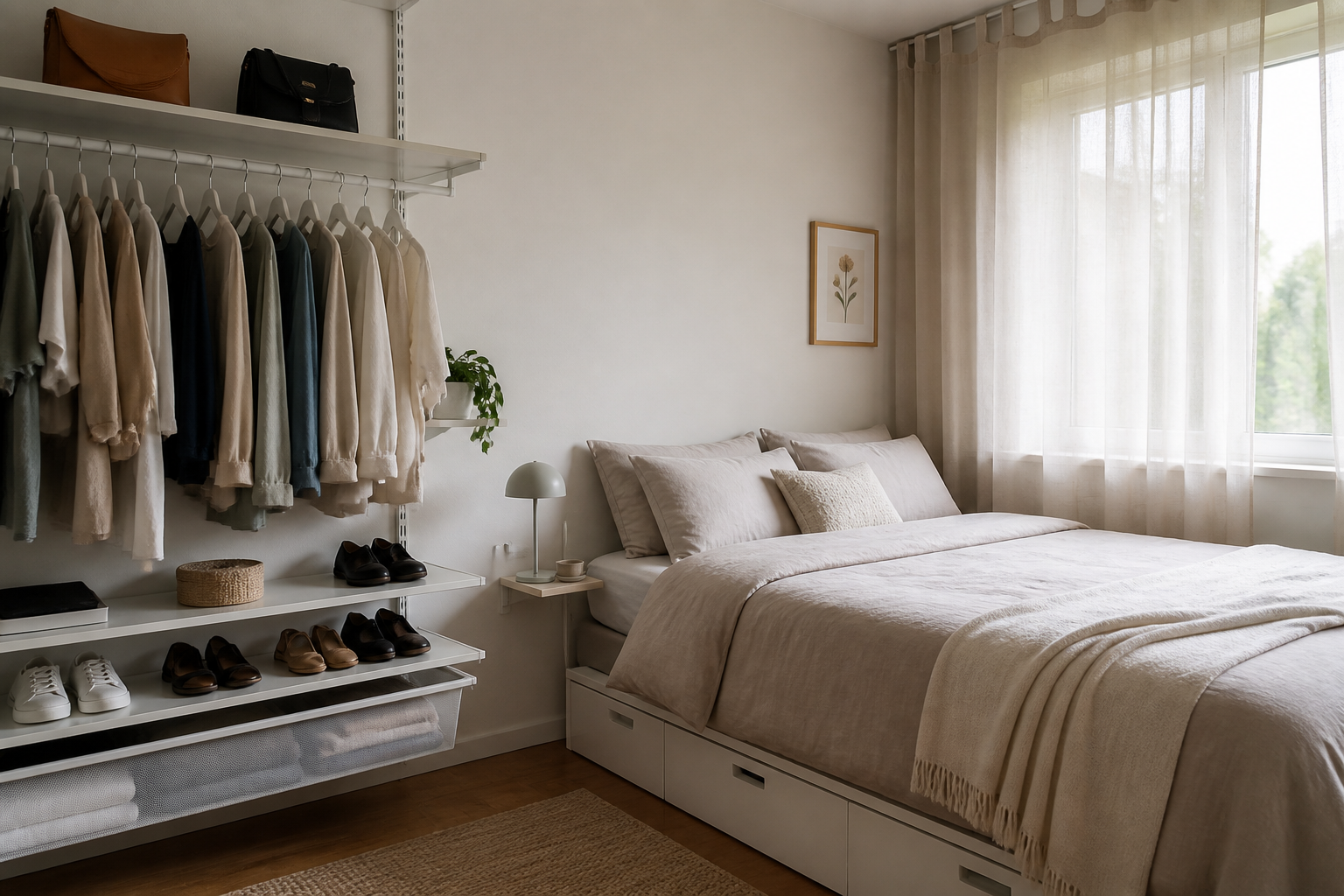 Slaapkamer IKEA: stijlvolle inrichting voor meer comfort met een klein budget