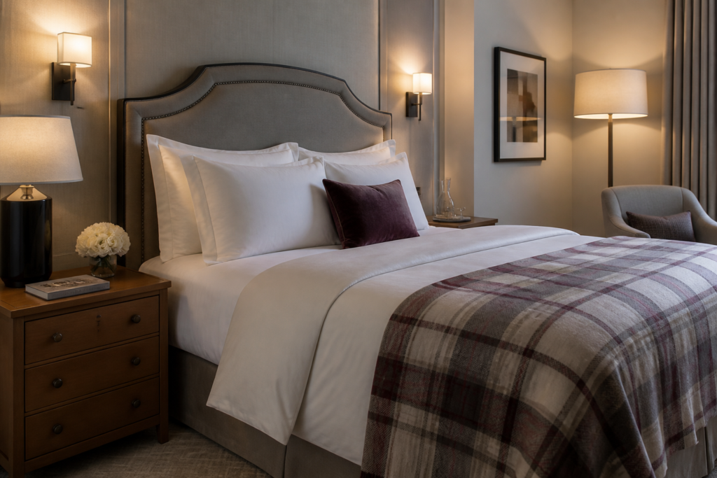 Slaapkamer in hotelstijl: de details die een luxe uitstraling geven