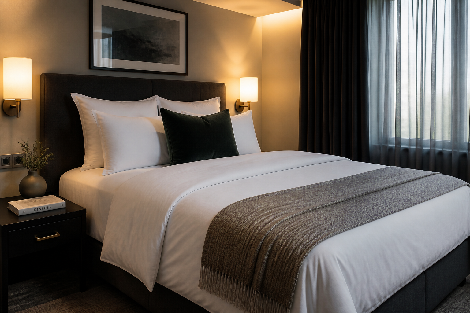 Slaapkamer in hotelstijl: de details die een luxe uitstraling geven