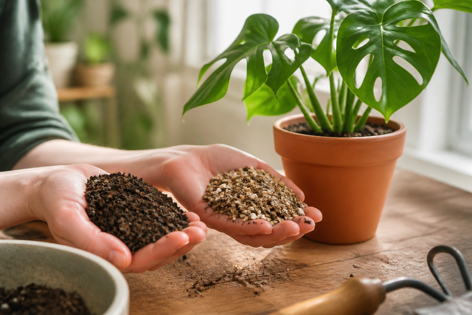 Terreau voor kamerplanten: hoe kies je de juiste mix