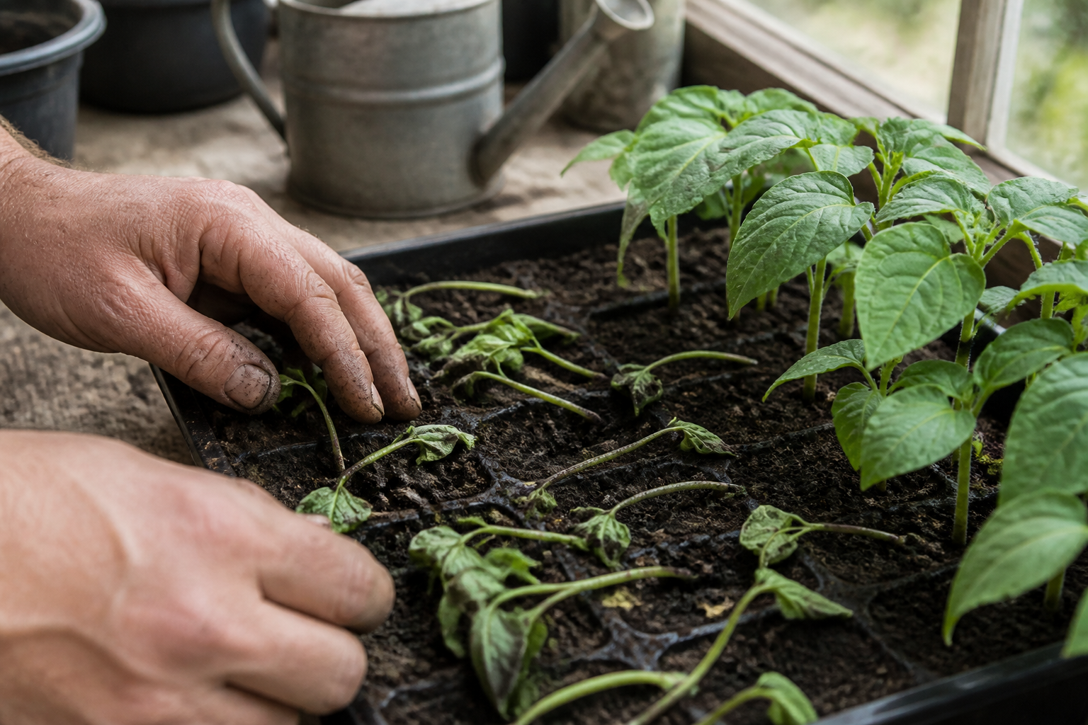 Verzakkende zaailingen: oorzaken, preventie en oplossingen om jonge planten te redden