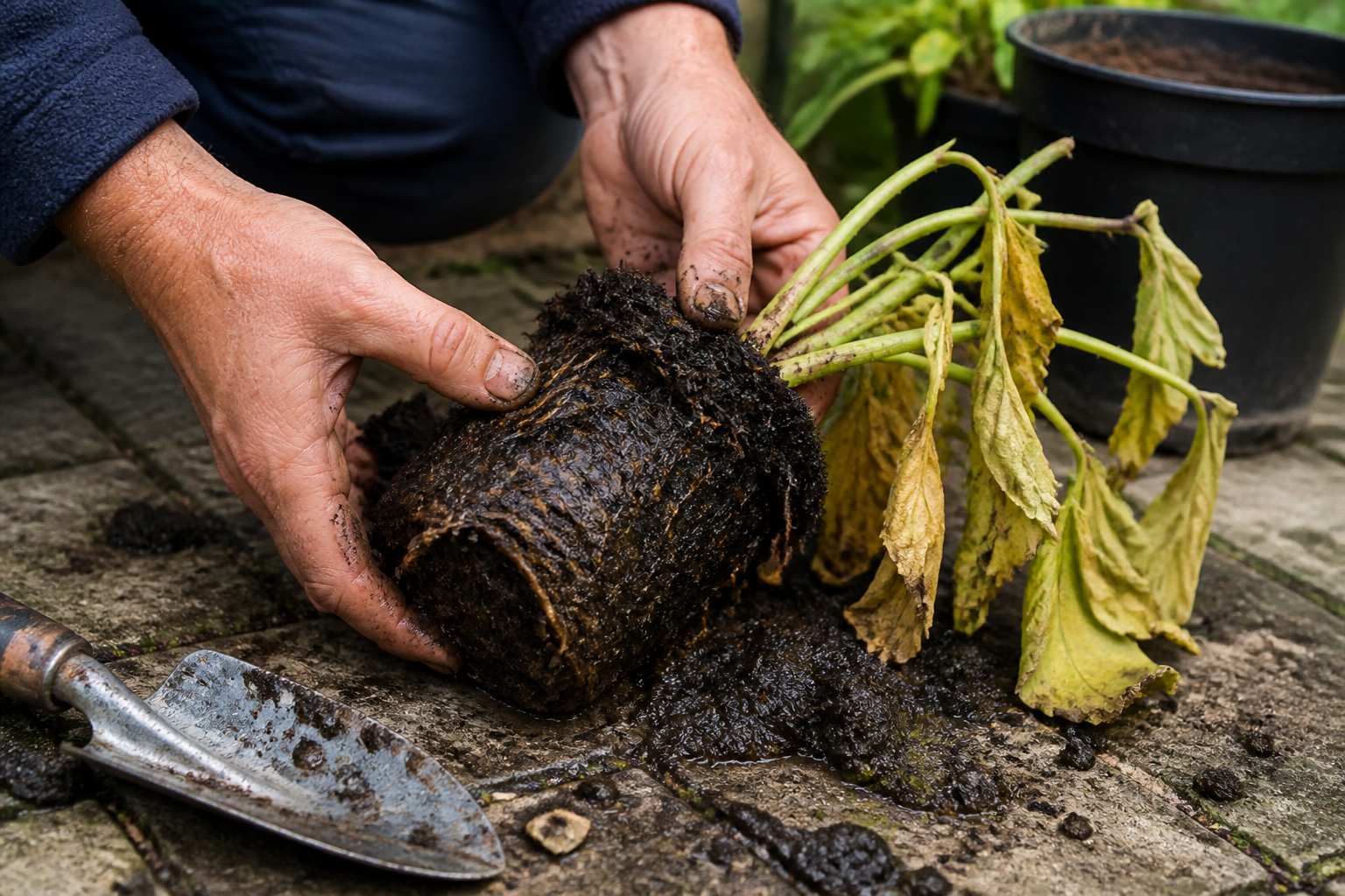 Wortelrot bij planten: symptomen, oorzaken en oplossingen
