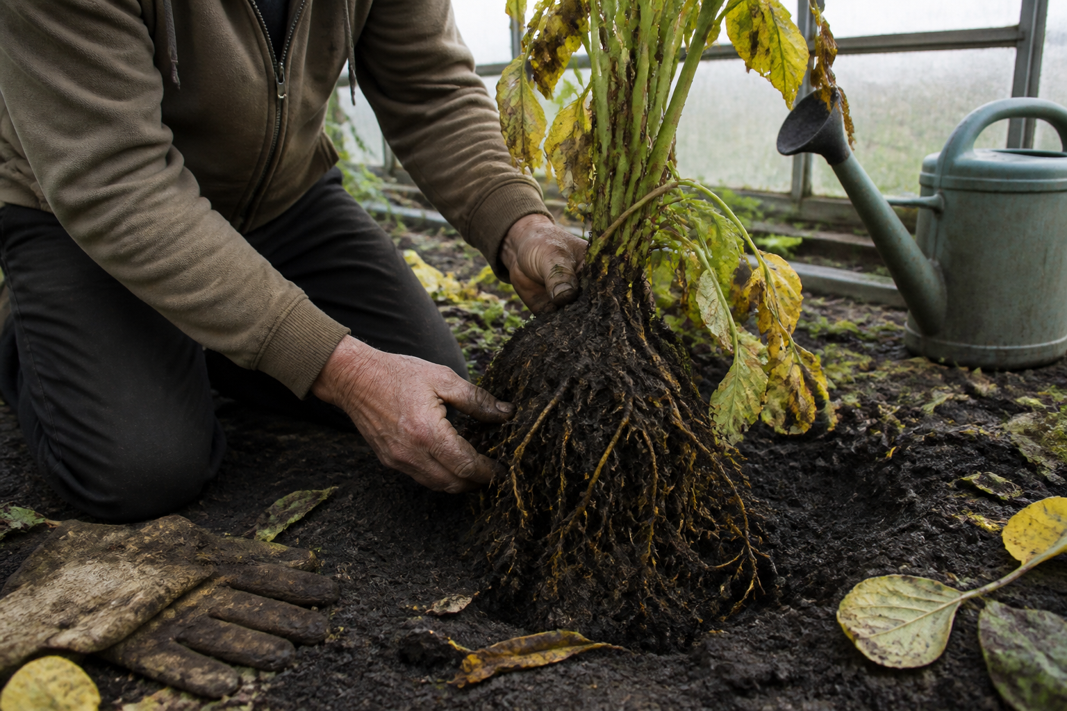 Wortelrot bij planten: symptomen, oorzaken en oplossingen